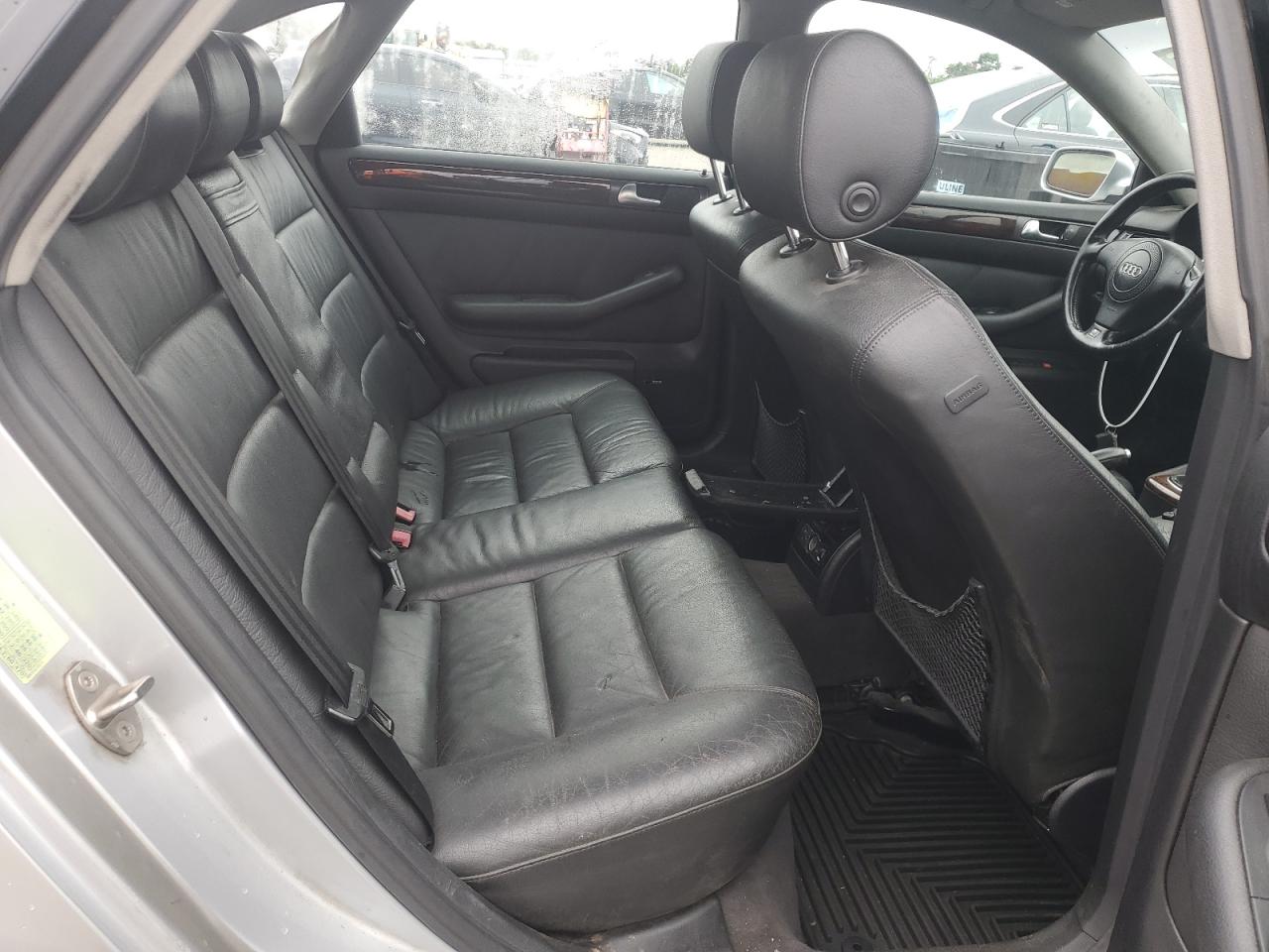 2002 Audi A6 2.7t Quattro   Silver vin: WAULD64BX2N031694