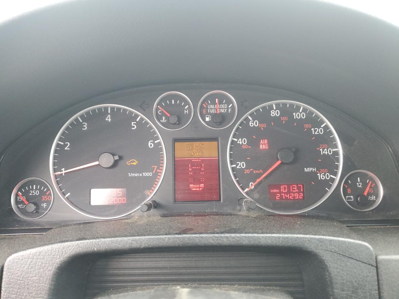 2002 Audi A6 2.7t Quattro   Silver vin: WAULD64BX2N031694