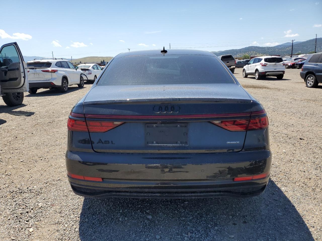 2023 Audi A8 L Black vin: WAULDAF84PN001599