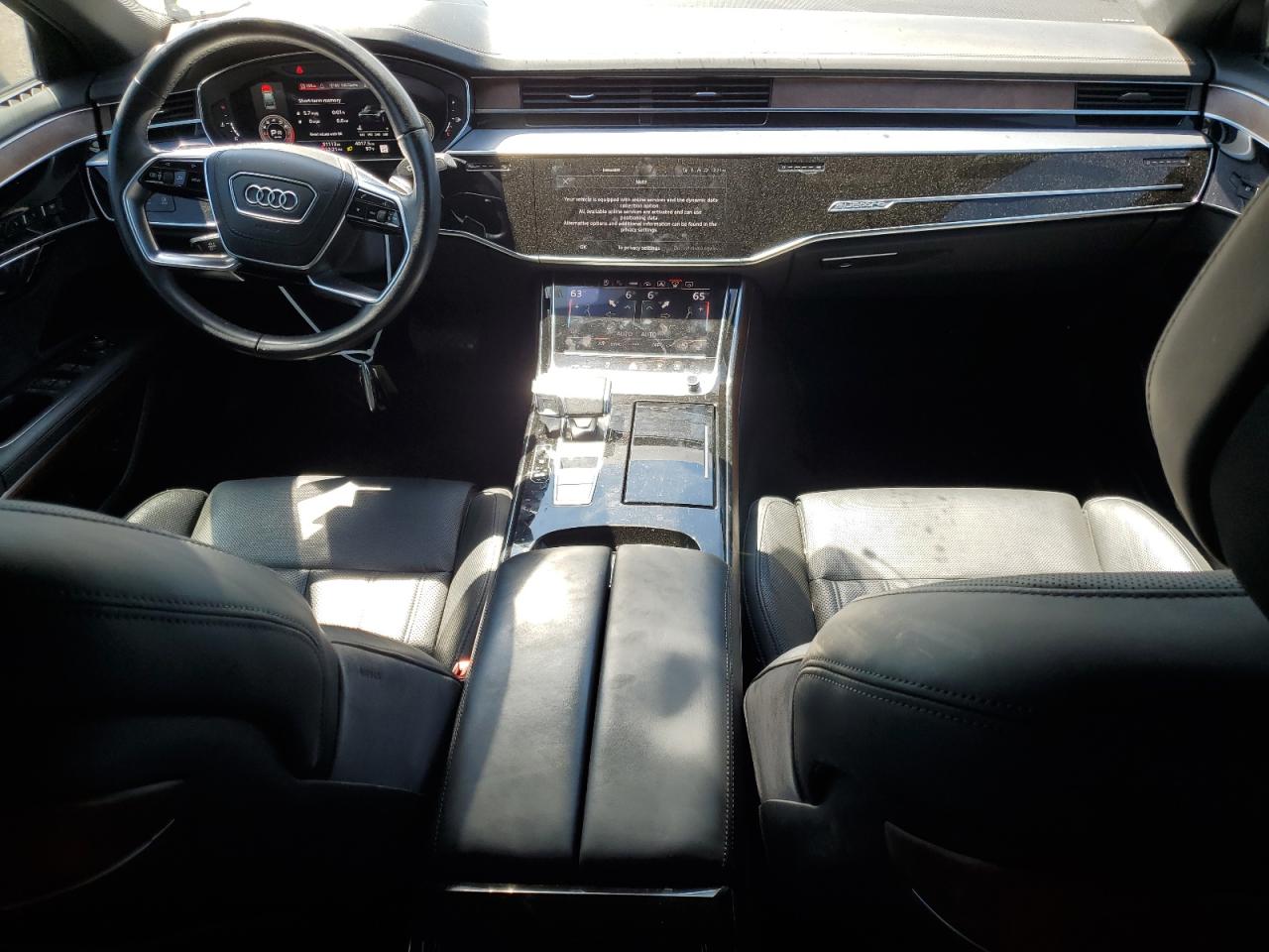 2023 Audi A8 L Black vin: WAULDAF84PN001599