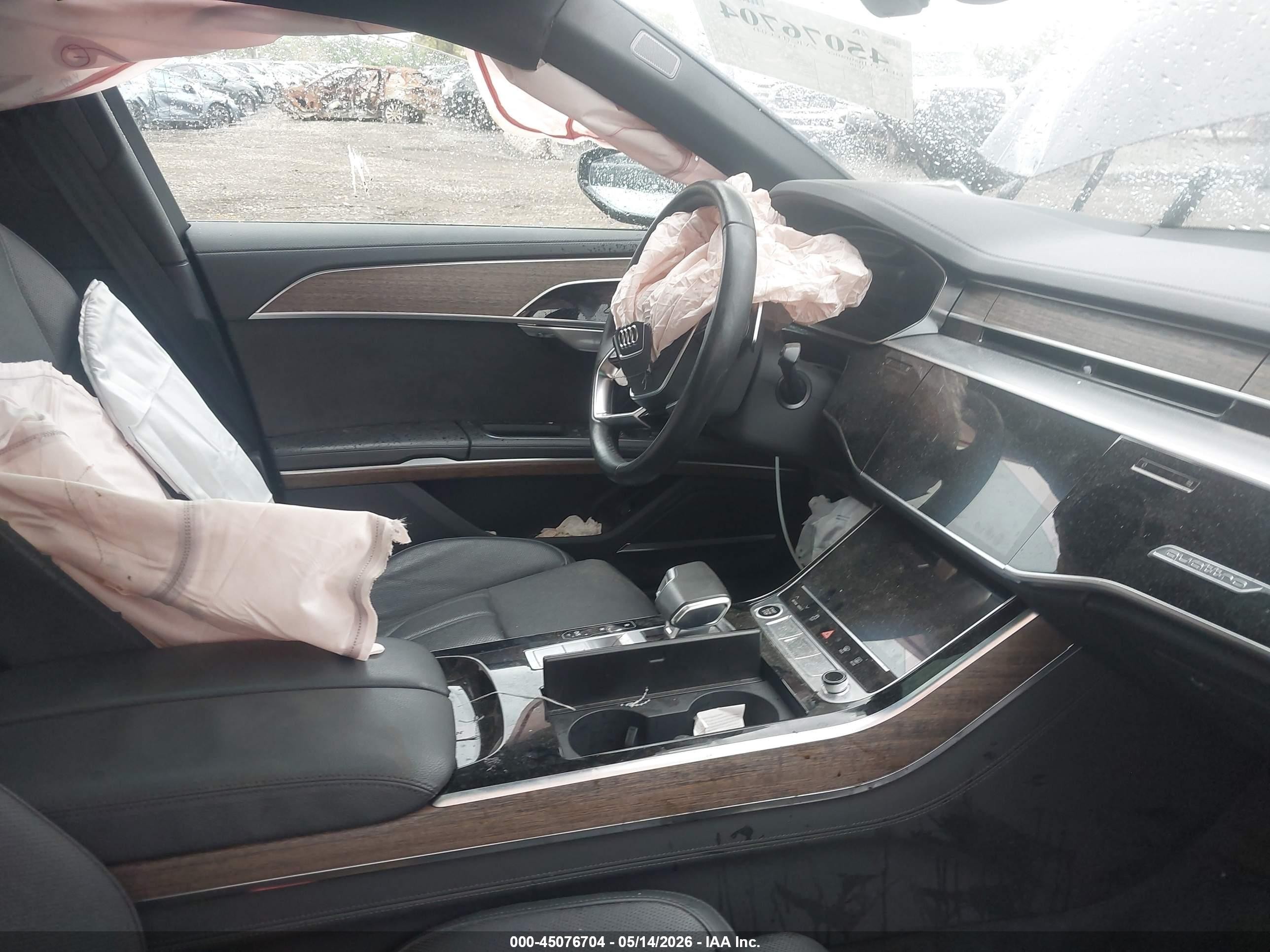 2023 Audi A8 L 55 Tfsi Quattro Tiptronic Black vin: WAULDAF84PN013977
