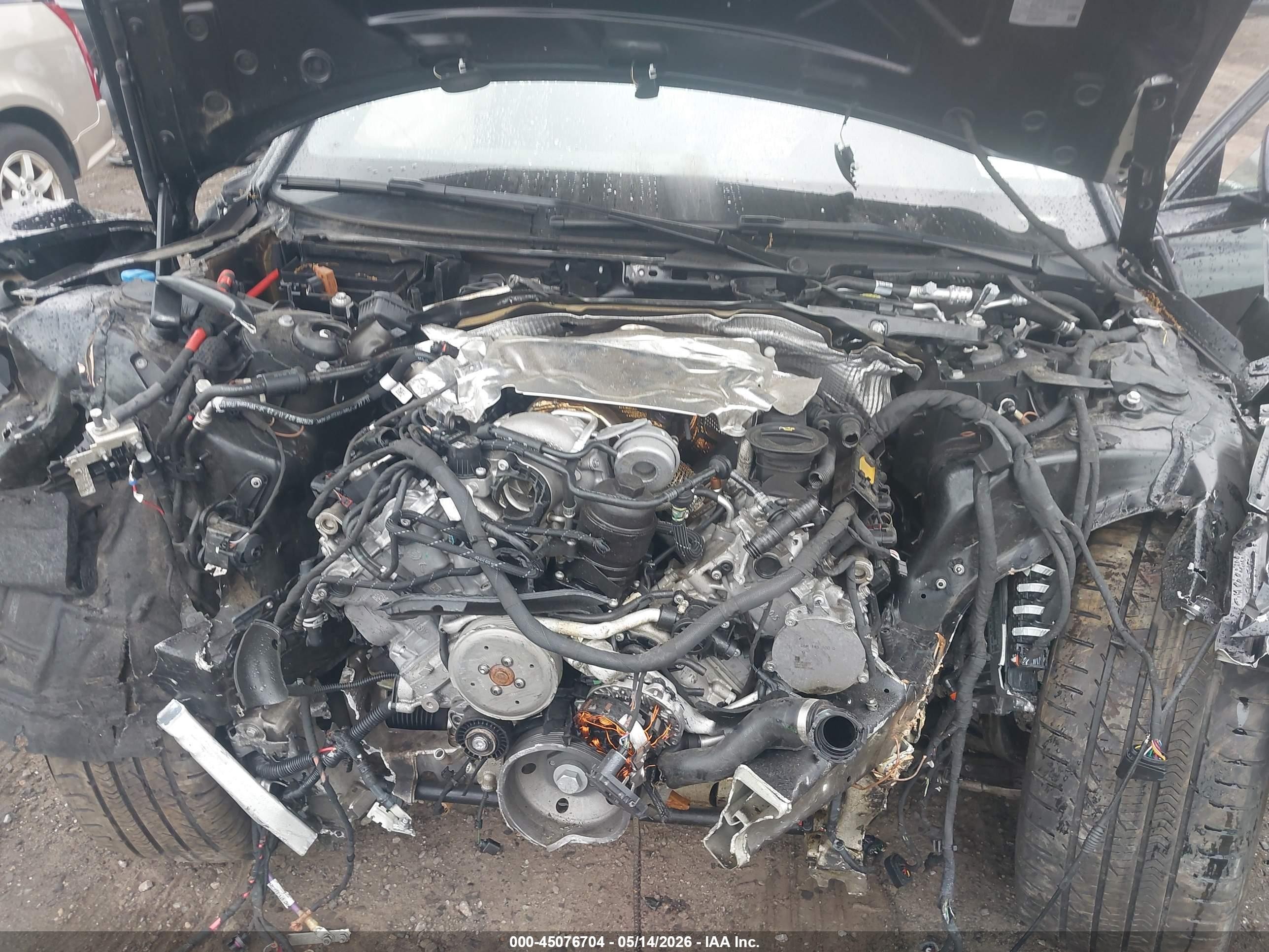 2023 Audi A8 L 55 Tfsi Quattro Tiptronic Black vin: WAULDAF84PN013977