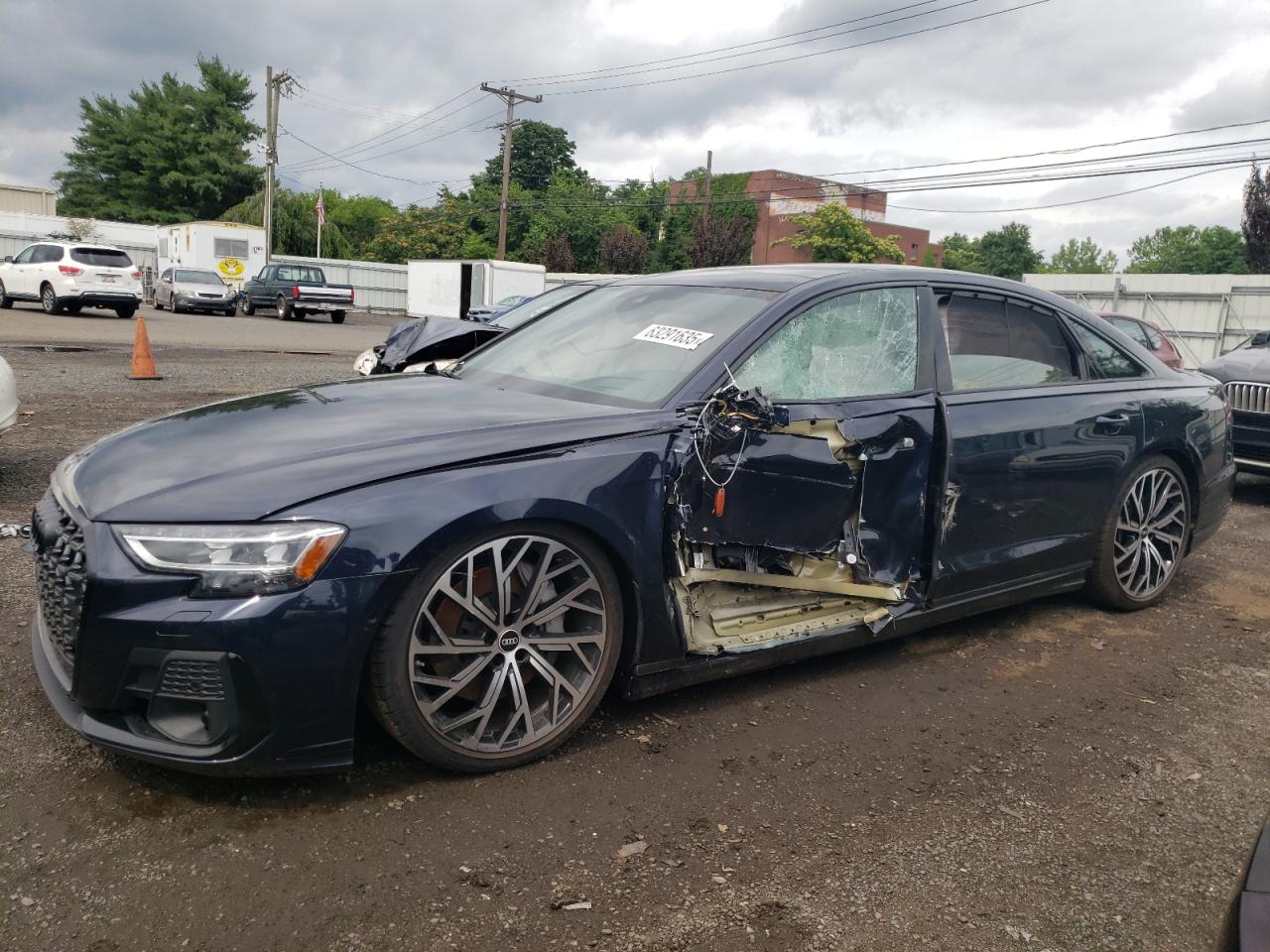 2024 Audi A8 L   Blue vin: WAULDAF8XRN009273