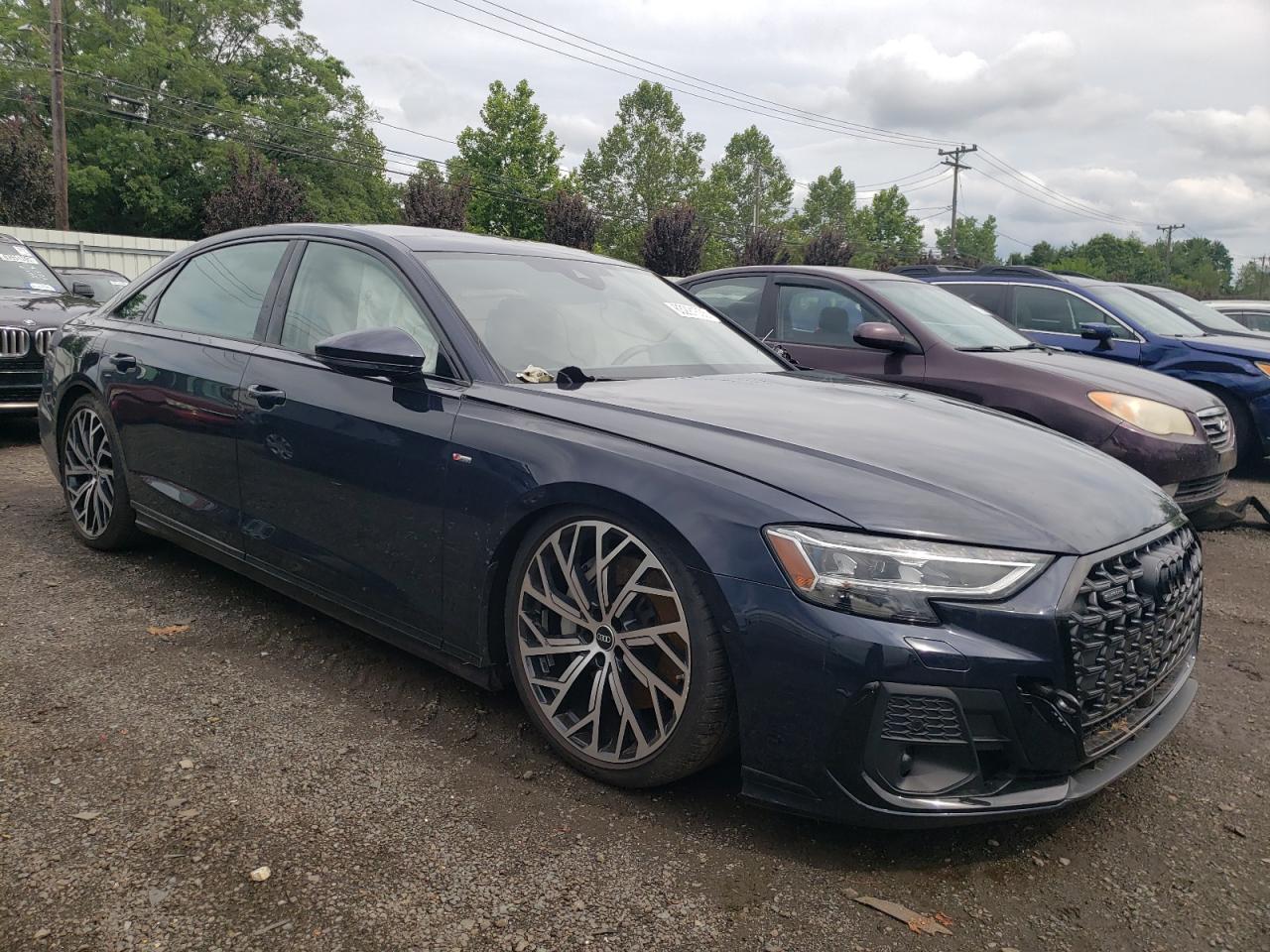 2024 Audi A8 L   Blue vin: WAULDAF8XRN009273