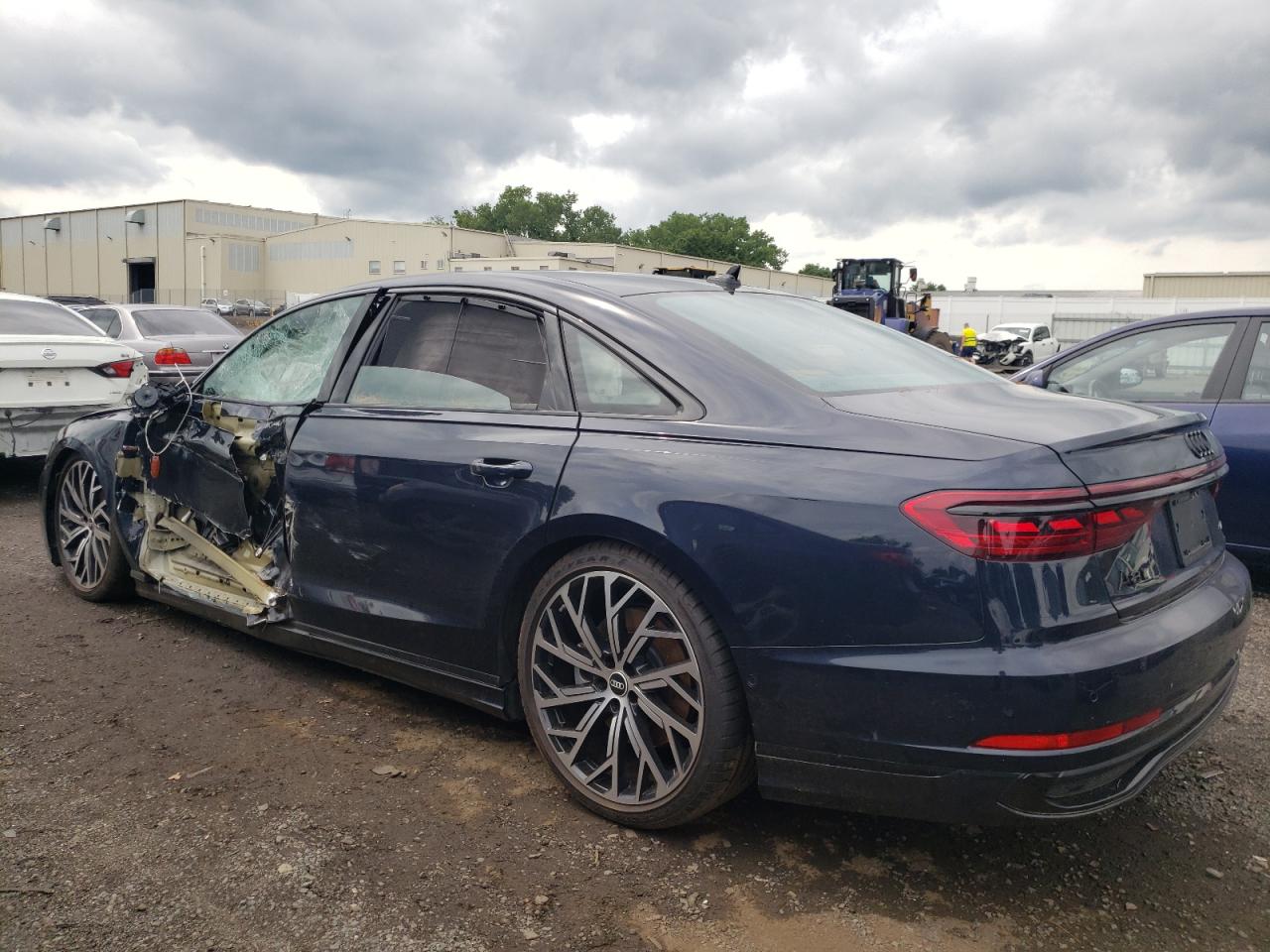 2024 Audi A8 L   Blue vin: WAULDAF8XRN009273