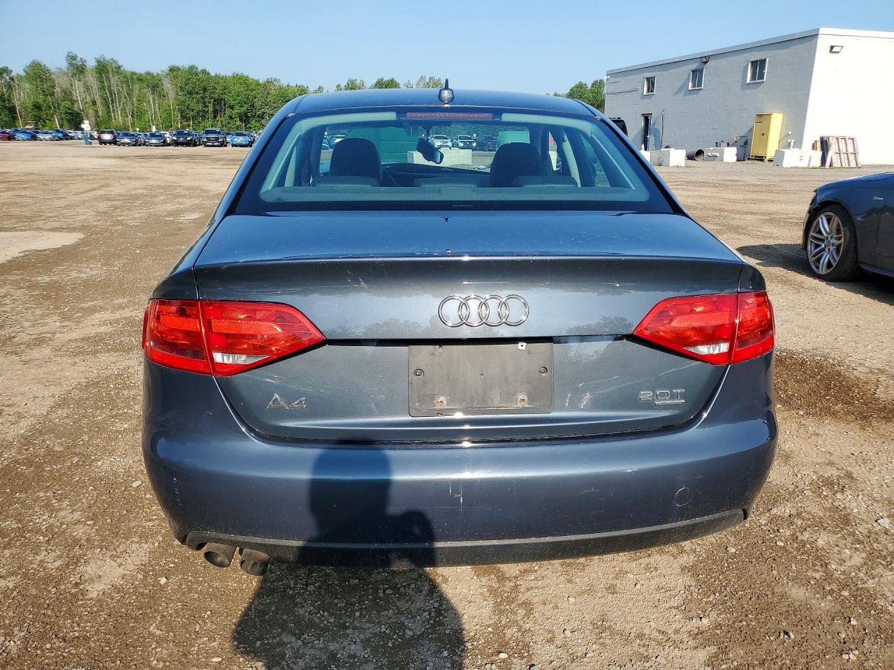 2009 Audi A4 2.0t Quattro Black vin: WAULF68K79N039976