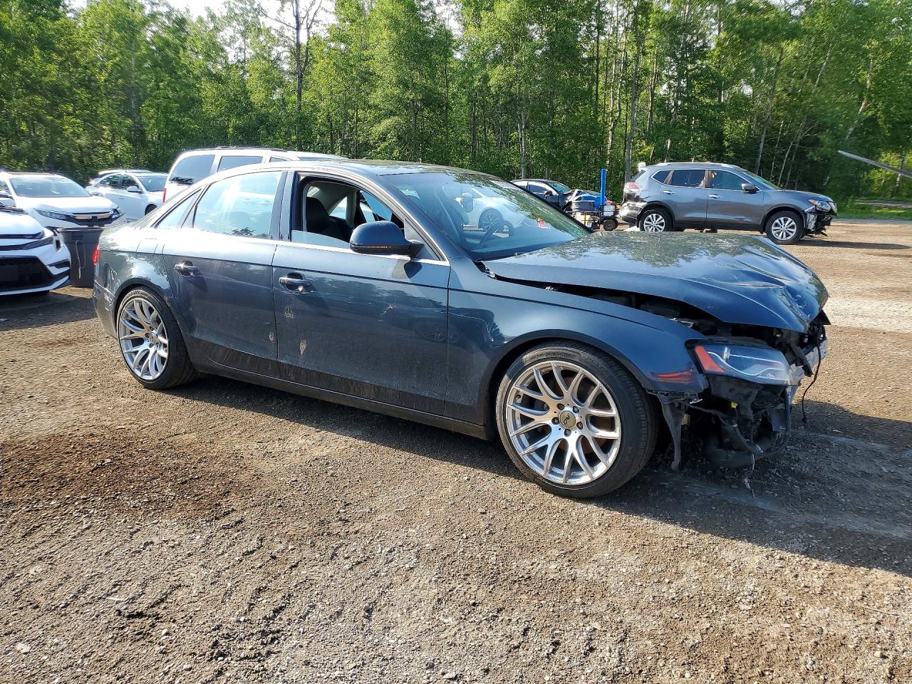 2009 Audi A4 2.0t Quattro Black vin: WAULF68K79N039976