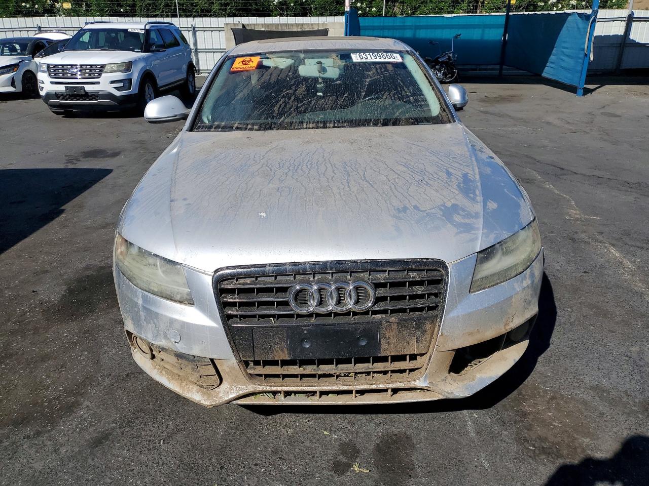2009 Audi A4 2.0t Quattro Silver vin: WAULF78K09A129466