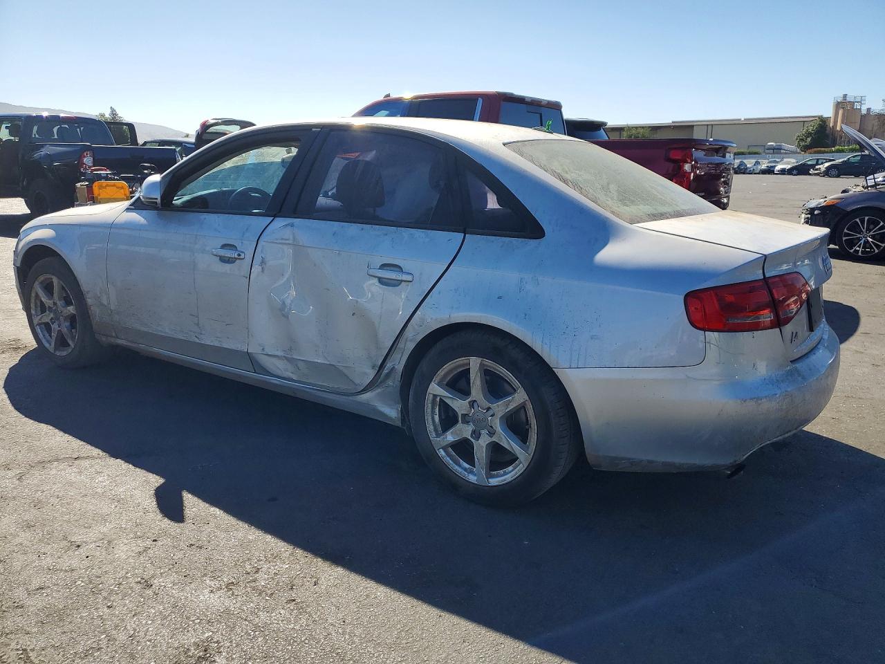 2009 Audi A4 2.0t Quattro Silver vin: WAULF78K09A129466