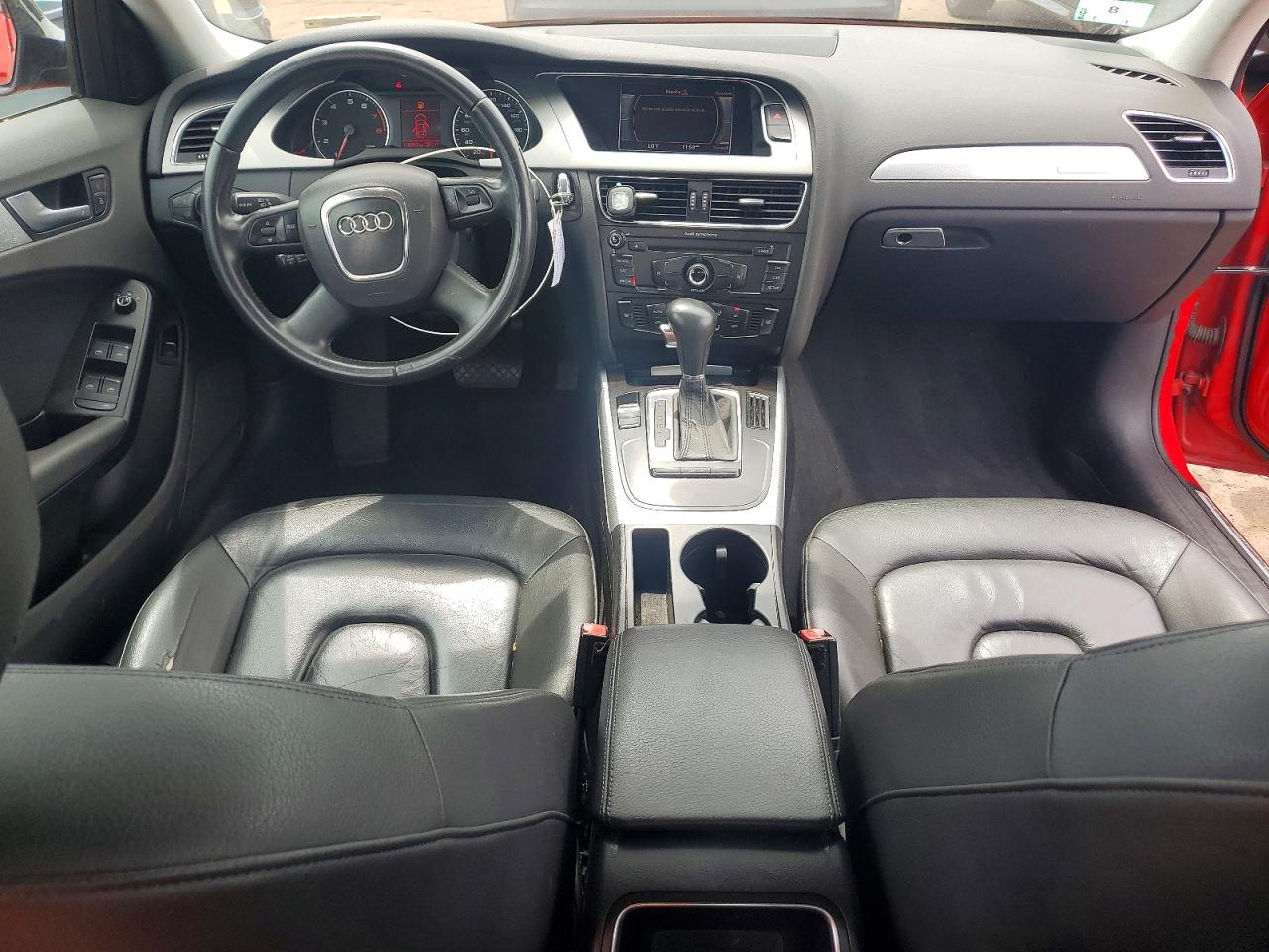 2009 Audi A4 2.0t Quattro Red vin: WAULF78K09N033510