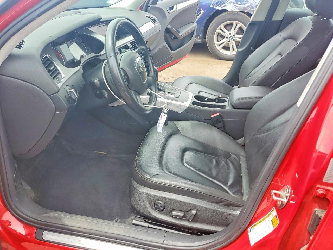 2009 Audi A4 2.0t Quattro Red vin: WAULF78K09N033510