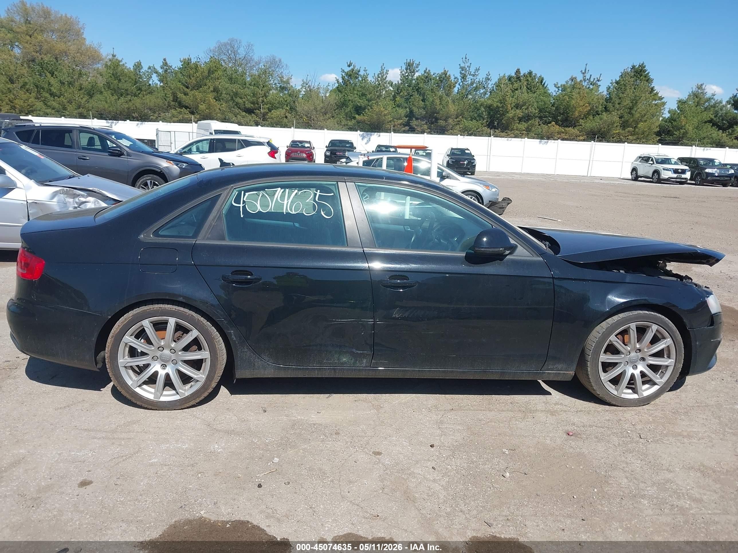 2009 Audi A4 2.0t Premium Черный vin: WAULF78K19N027733