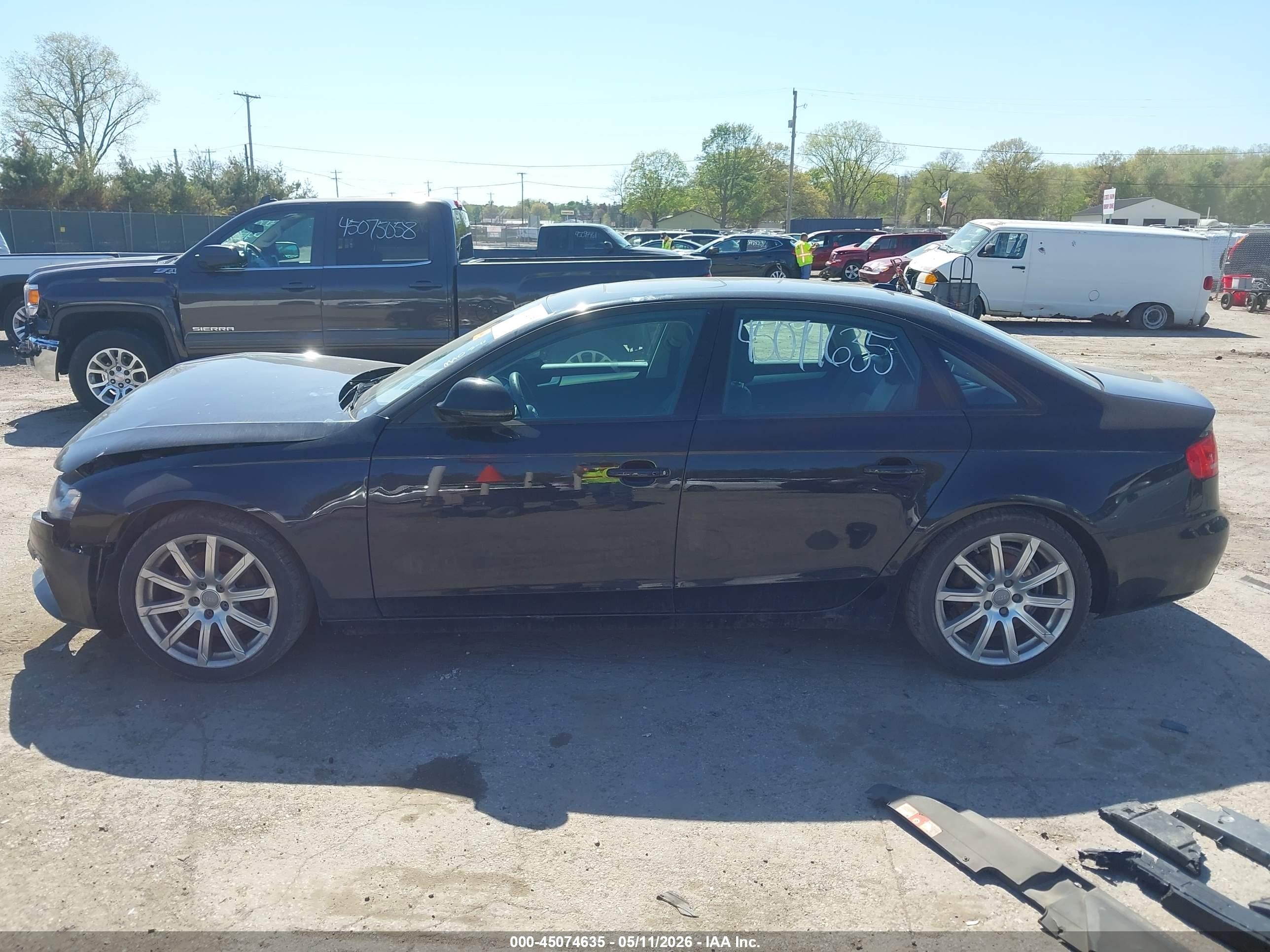 2009 Audi A4 2.0t Premium Черный vin: WAULF78K19N027733