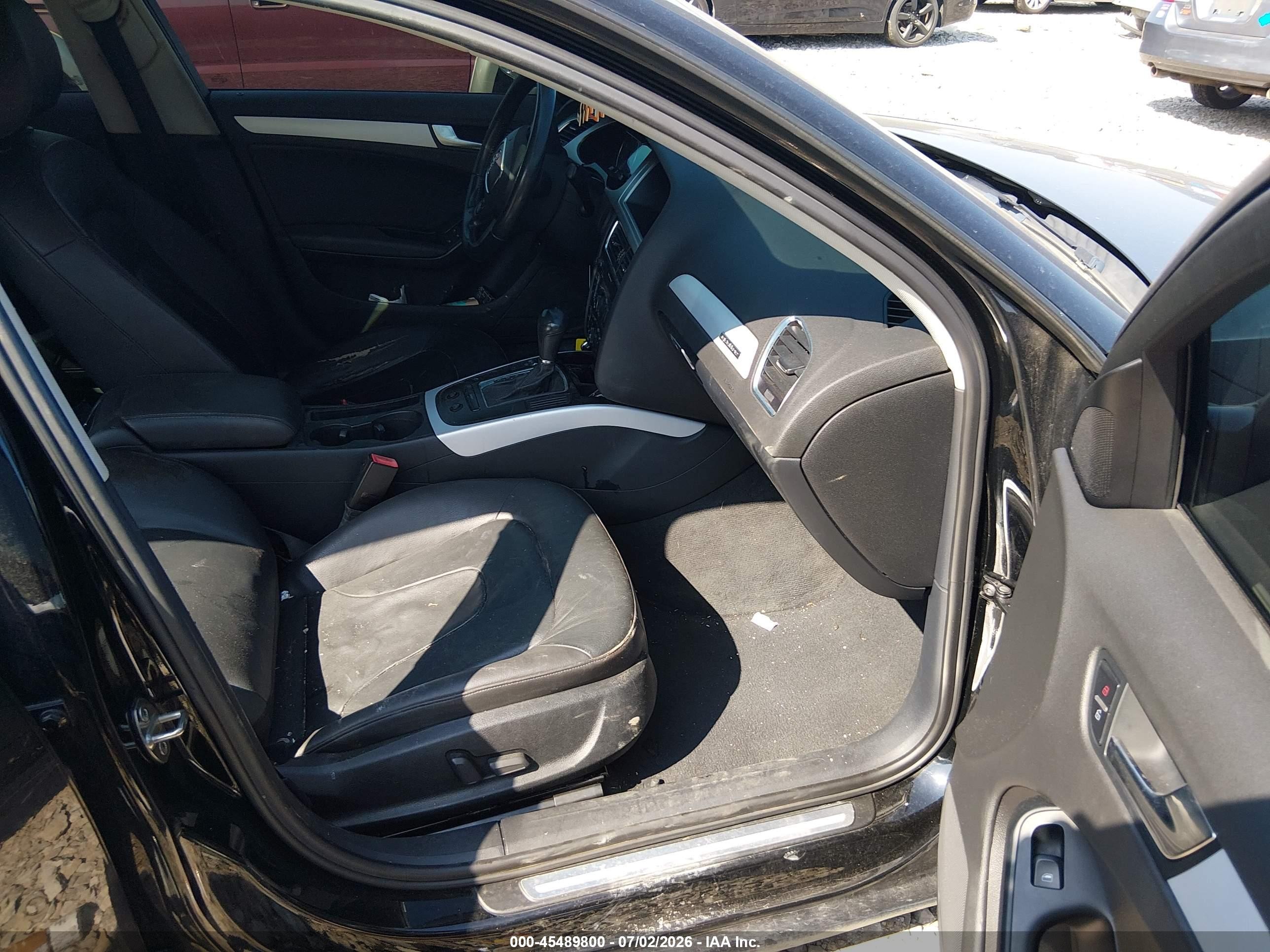 2009 Audi A4 2.0t Premium Черный vin: WAULF78K29A138363