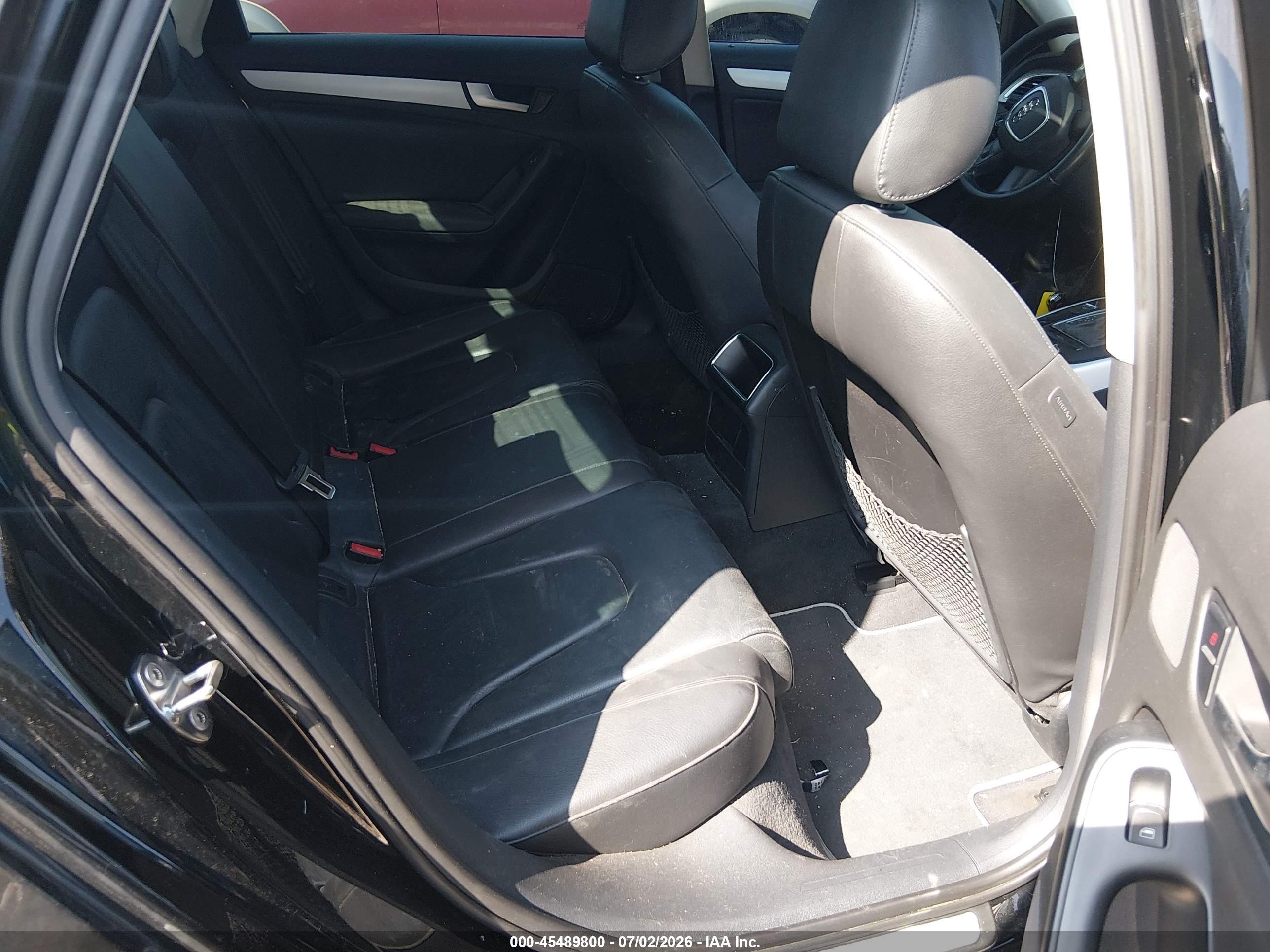 2009 Audi A4 2.0t Premium Черный vin: WAULF78K29A138363