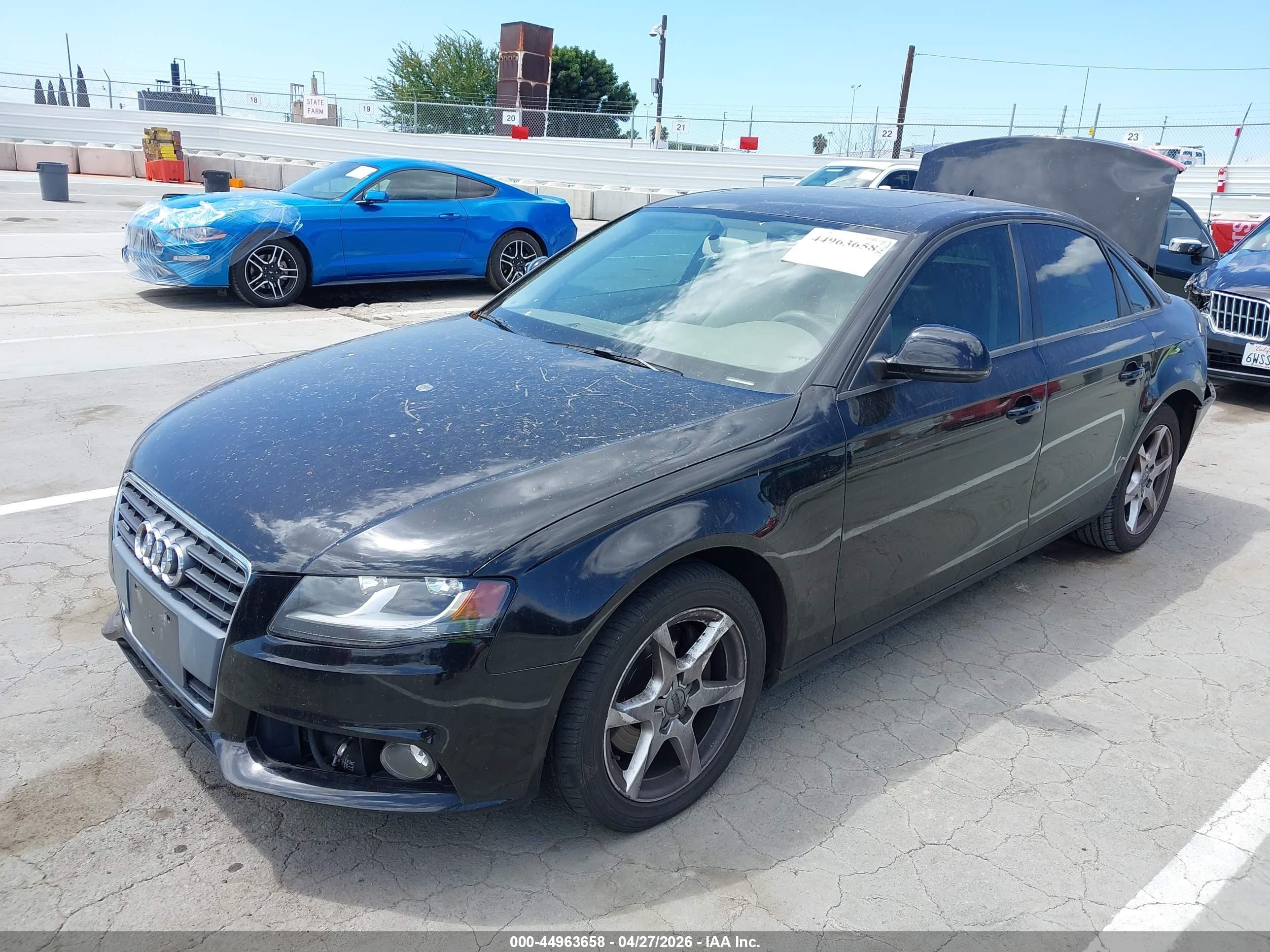 2009 Audi A4 2.0t Premium Black vin: WAULF78K29N026557