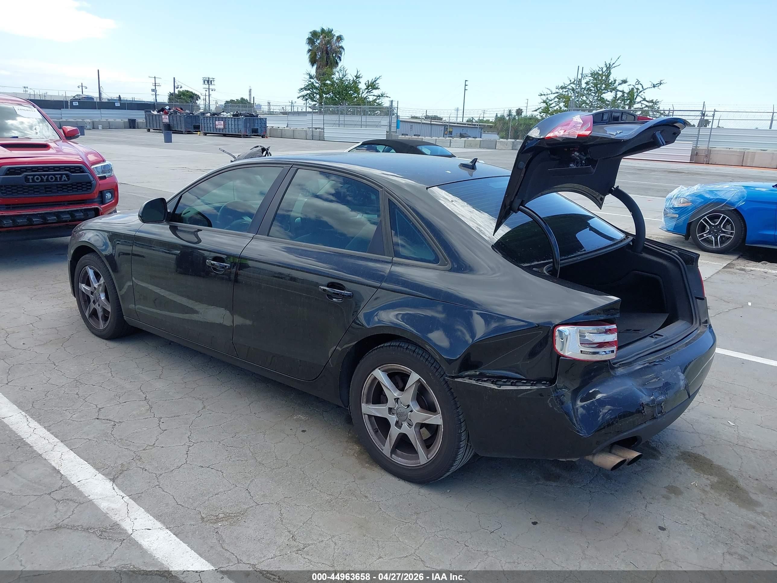 2009 Audi A4 2.0t Premium Black vin: WAULF78K29N026557