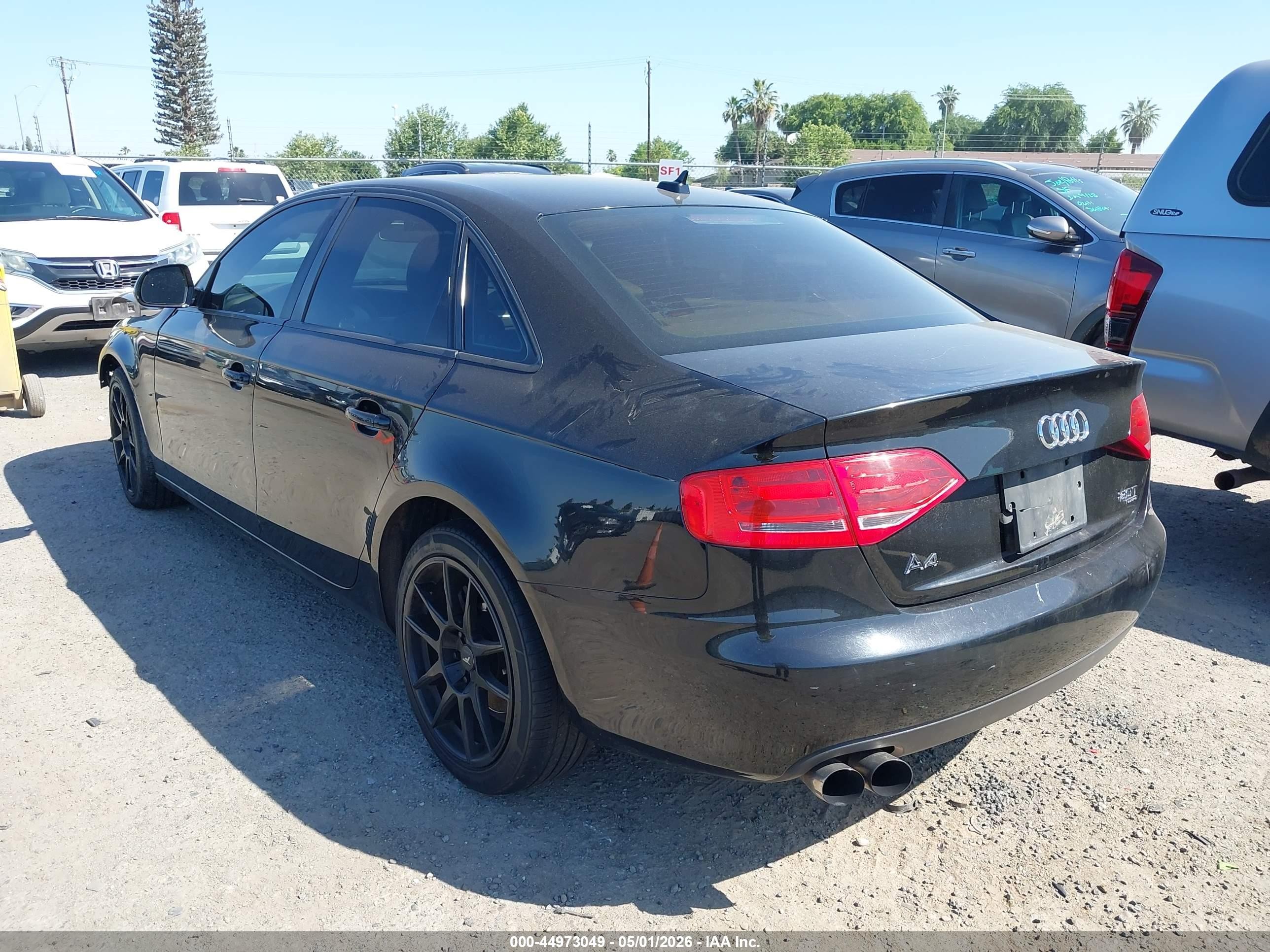 2009 Audi A4 2.0t Premium Black vin: WAULF78K39N010920