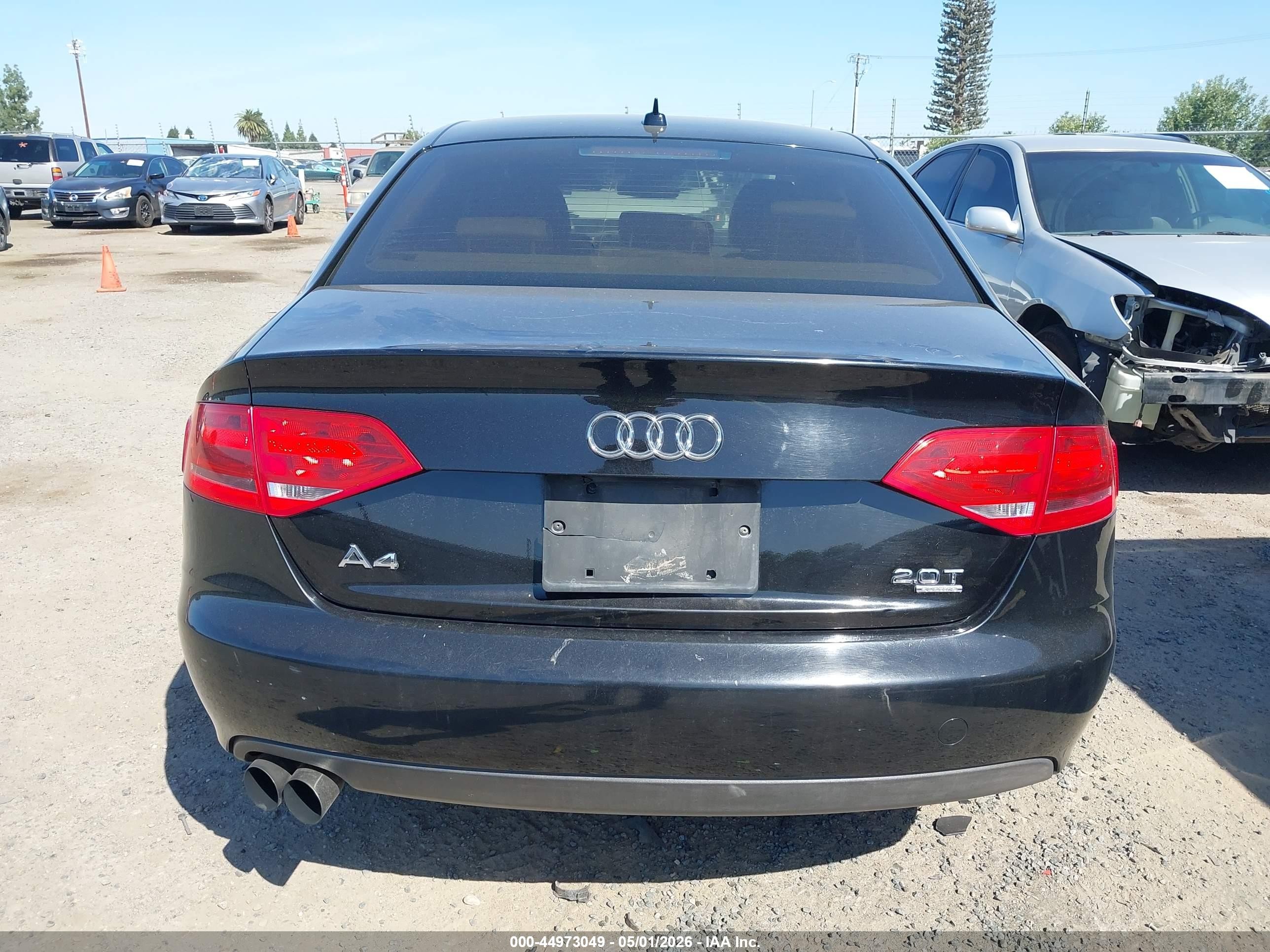 2009 Audi A4 2.0t Premium Black vin: WAULF78K39N010920