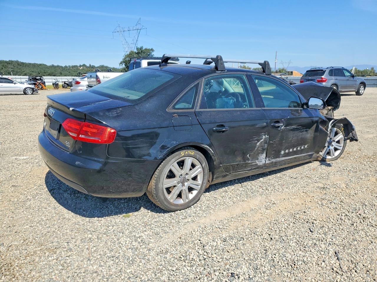 2009 Audi A4 2.0t Quattro Черный vin: WAULF78K39N072057