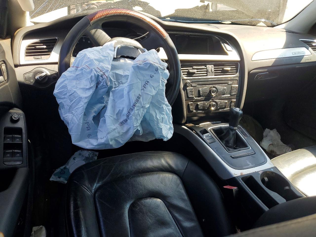 2009 Audi A4 2.0t Quattro Черный vin: WAULF78K39N072057