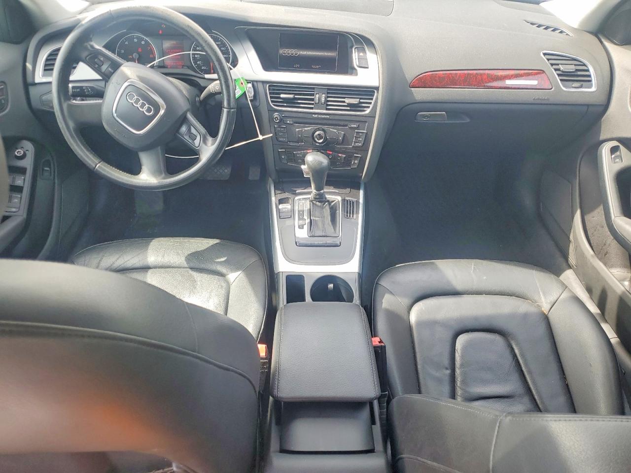 2009 Audi A4 2.0t Quattro White vin: WAULF78K49N027063