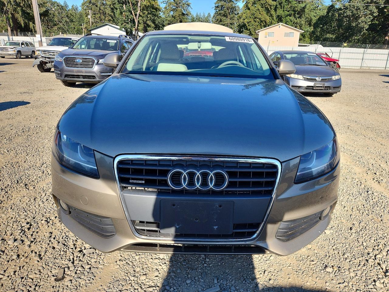 2009 Audi A4 2.0t Quattro Gold vin: WAULF78K59N052912