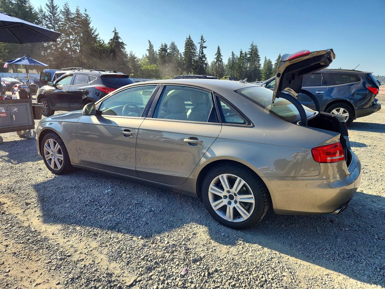 2009 Audi A4 2.0t Quattro Gold vin: WAULF78K59N052912