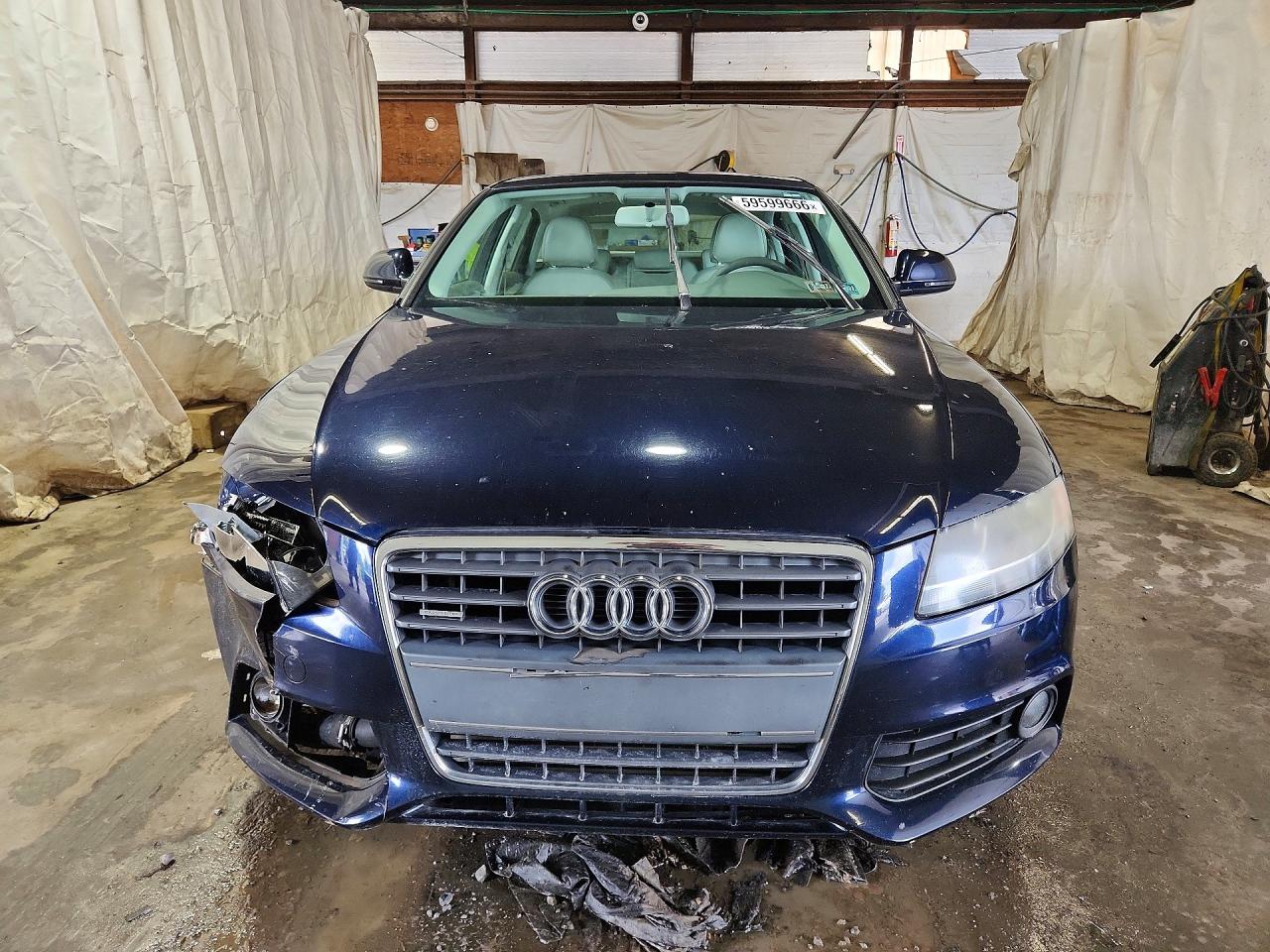 2009 Audi A4 2.0t Quattro Blue vin: WAULF78K79N073678