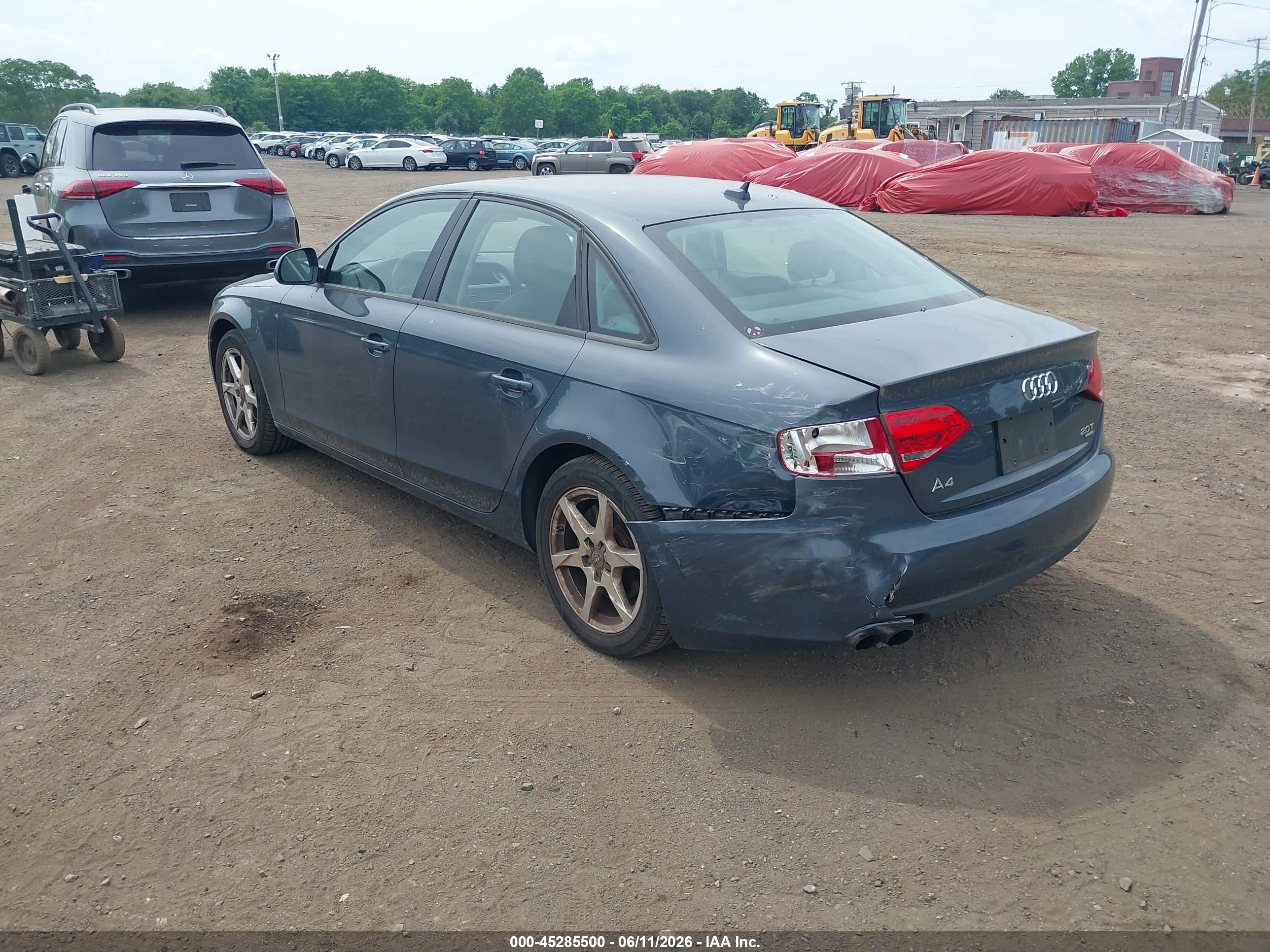 2009 Audi A4 2.0t Premium Gray vin: WAULF78K99A084396