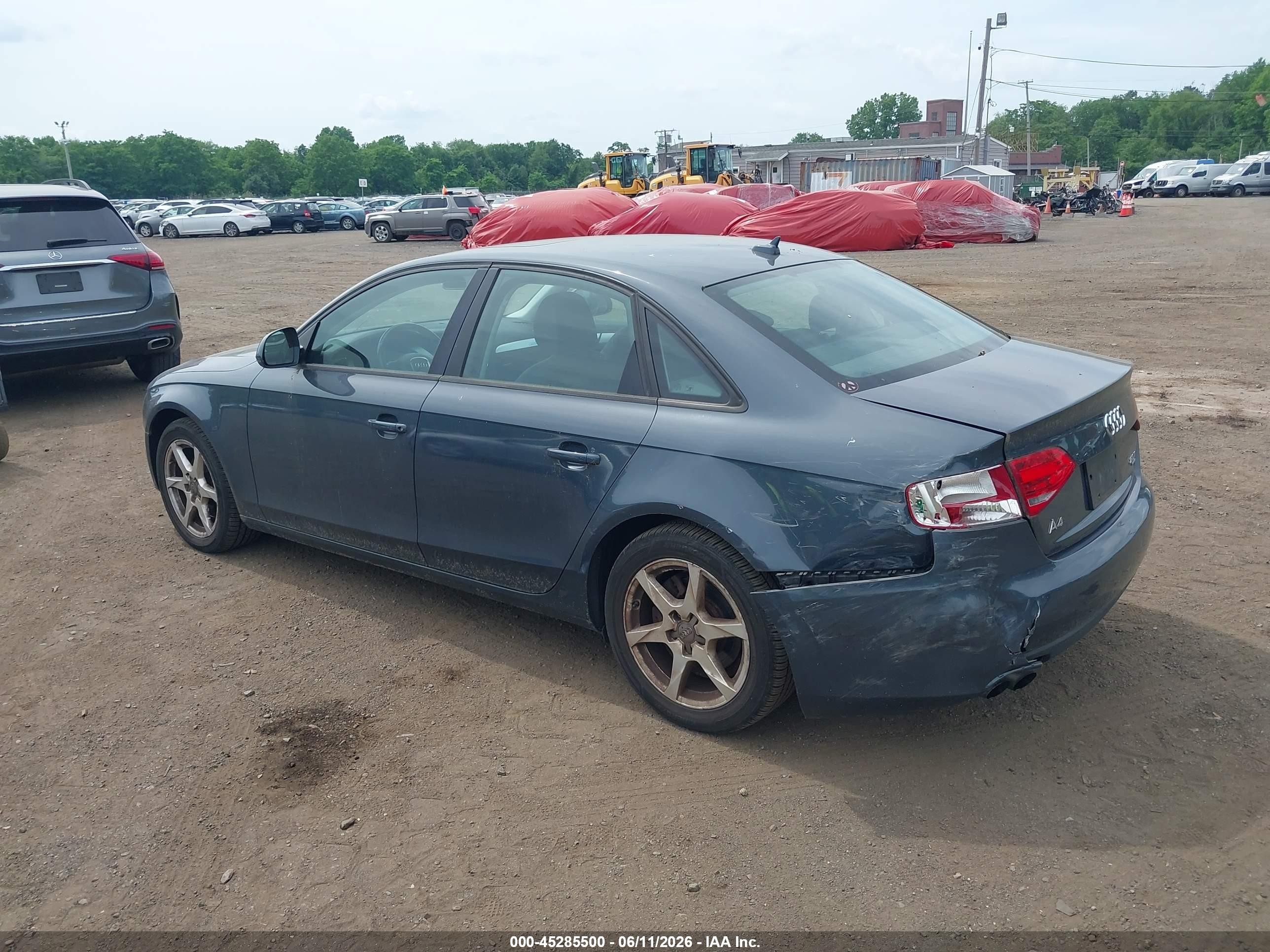 2009 Audi A4 2.0t Premium Gray vin: WAULF78K99A084396