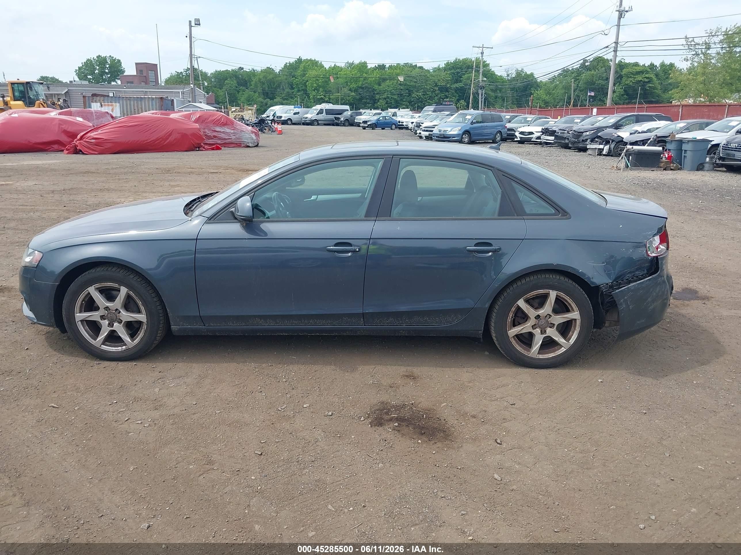 2009 Audi A4 2.0t Premium Gray vin: WAULF78K99A084396