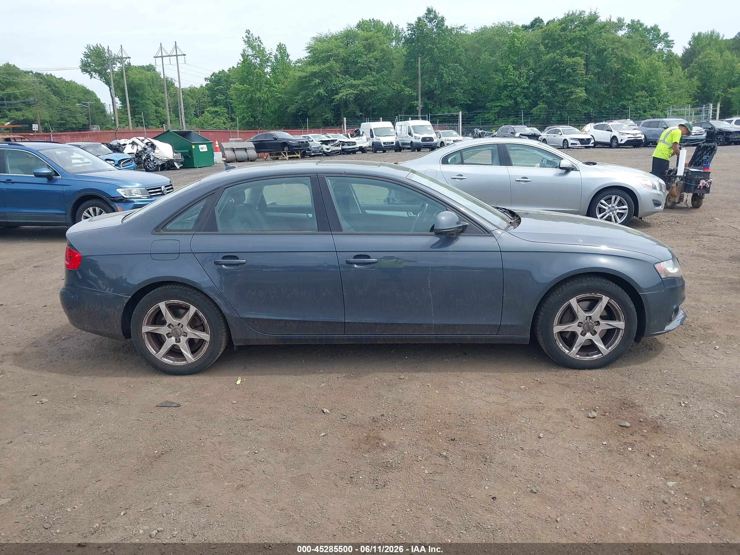 2009 Audi A4 2.0t Premium Gray vin: WAULF78K99A084396