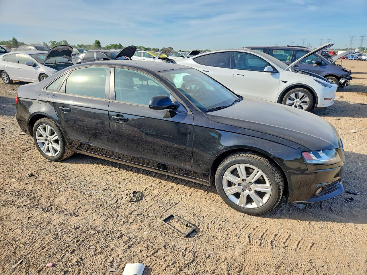 2009 Audi A4 2.0t Quattro Black vin: WAULF78K99N068451