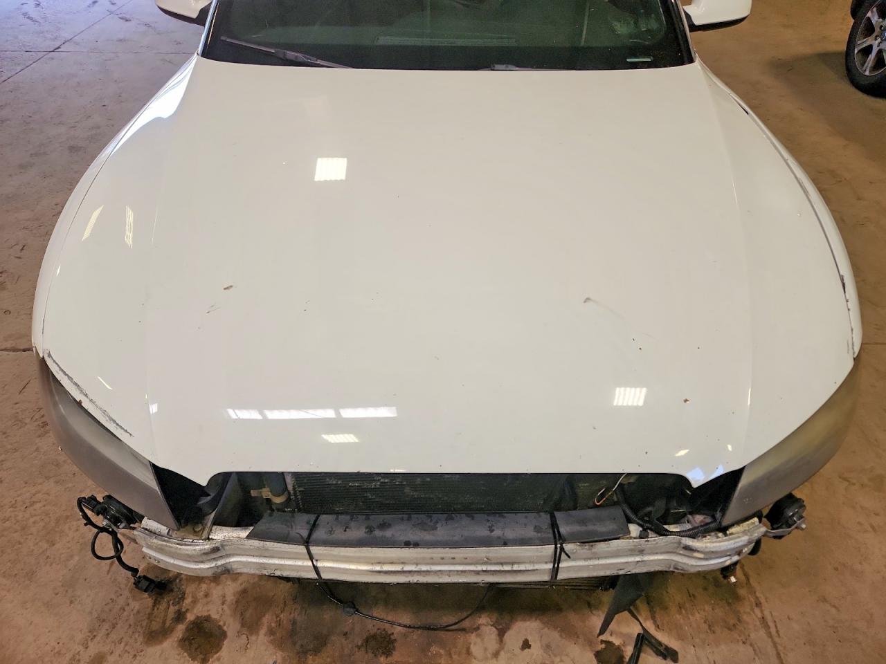 2010 Audi A5 Premium Plus White vin: WAULFAFH0AN013458