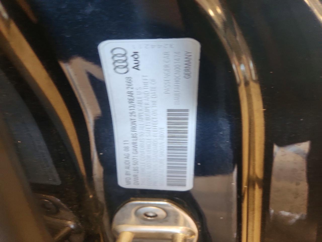 2012 Audi A5 Premium Plus Black vin: WAULFAFH0CN001474