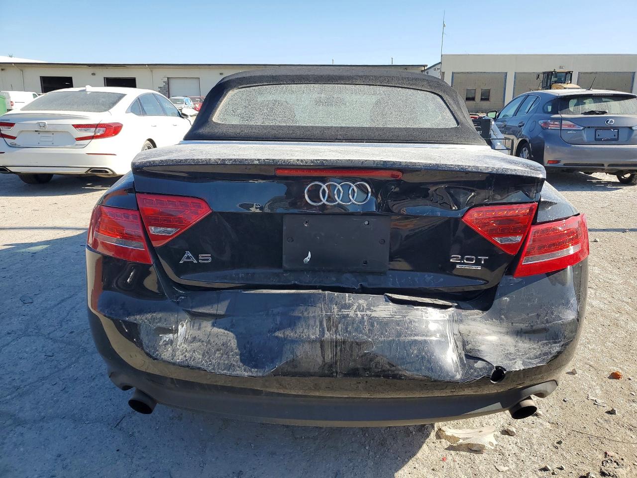 2010 Audi A5 Premium Plus Black vin: WAULFAFH1AN018992