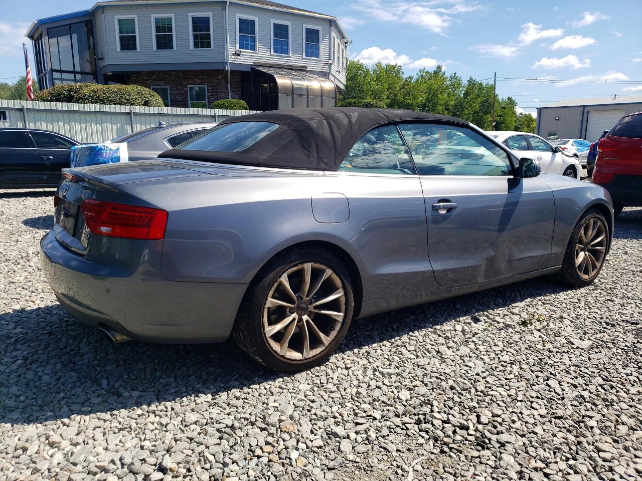 2014 Audi A5 Premium Plus Gray vin: WAULFAFH1EN014107