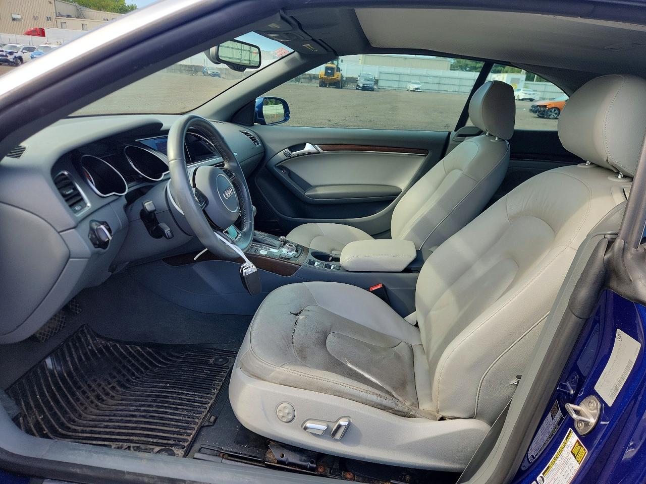 2013 Audi A5 Premium Plus Blue vin: WAULFAFH2DN010484