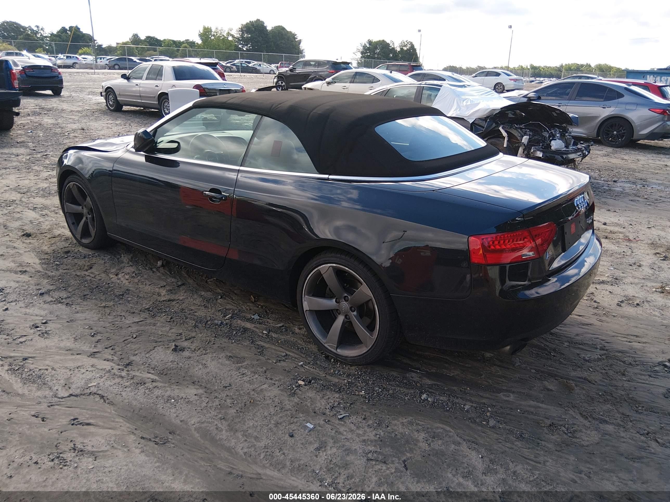 2014 Audi A5 2.0t Premium Black vin: WAULFAFH2EN001916