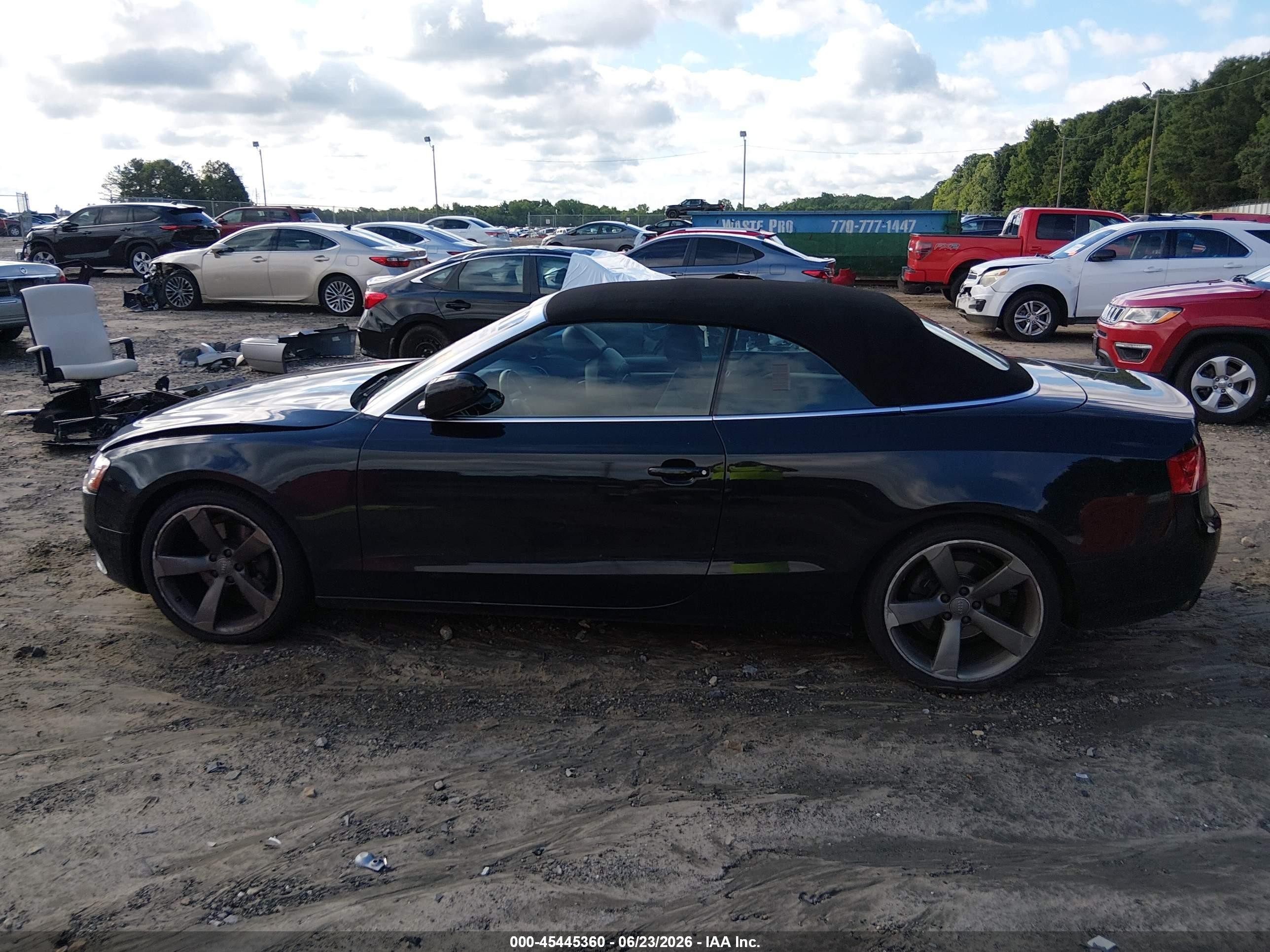 2014 Audi A5 2.0t Premium Black vin: WAULFAFH2EN001916