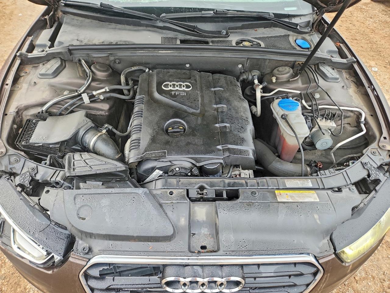 2014 Audi A5 Premium Plus Brown vin: WAULFAFH2EN008168