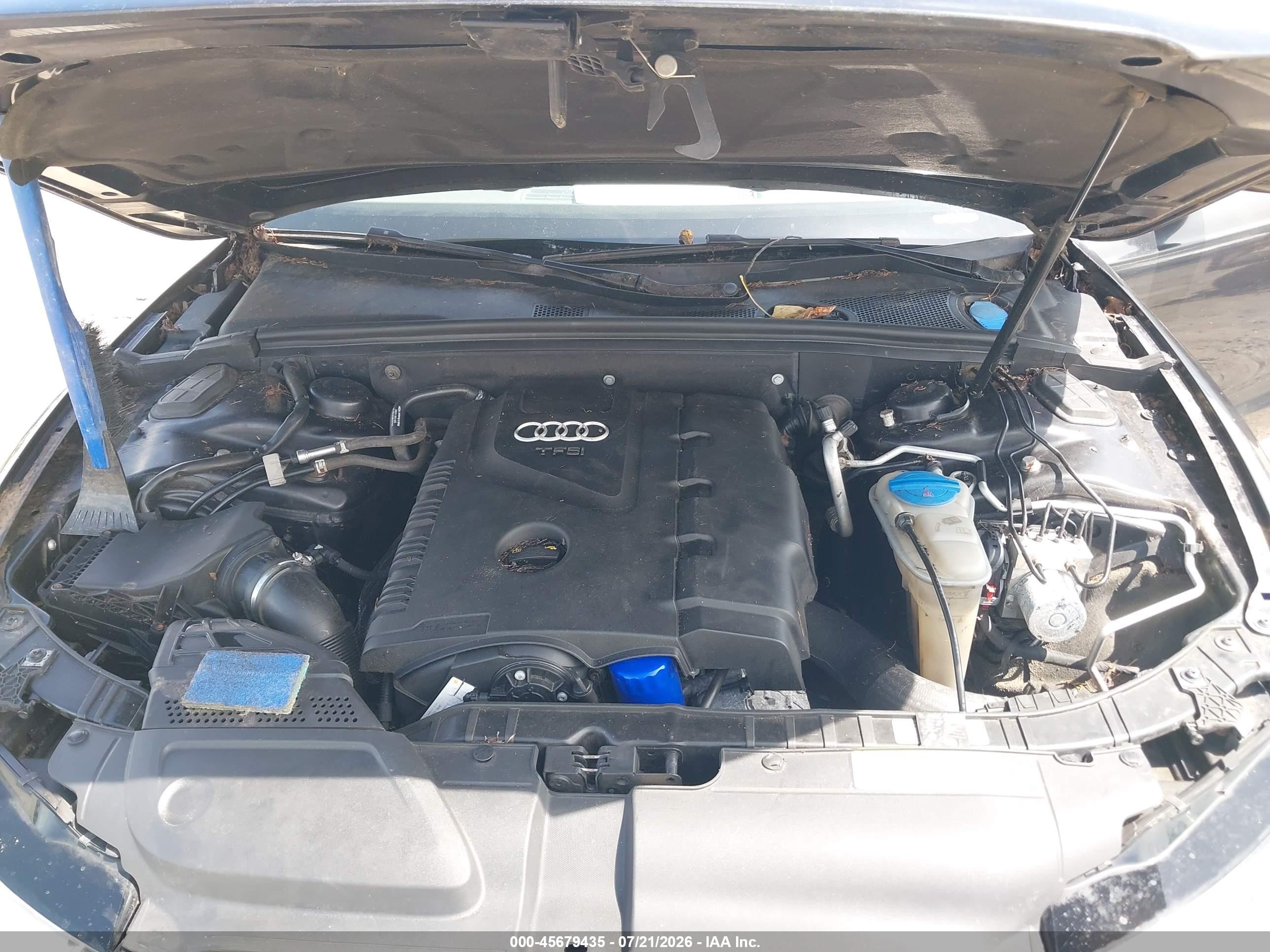 2014 Audi A5 2.0t Premium Black vin: WAULFAFH2EN013936