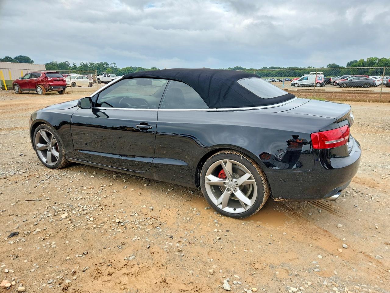 2012 Audi A5 Premium Plus Black vin: WAULFAFH3CN000819