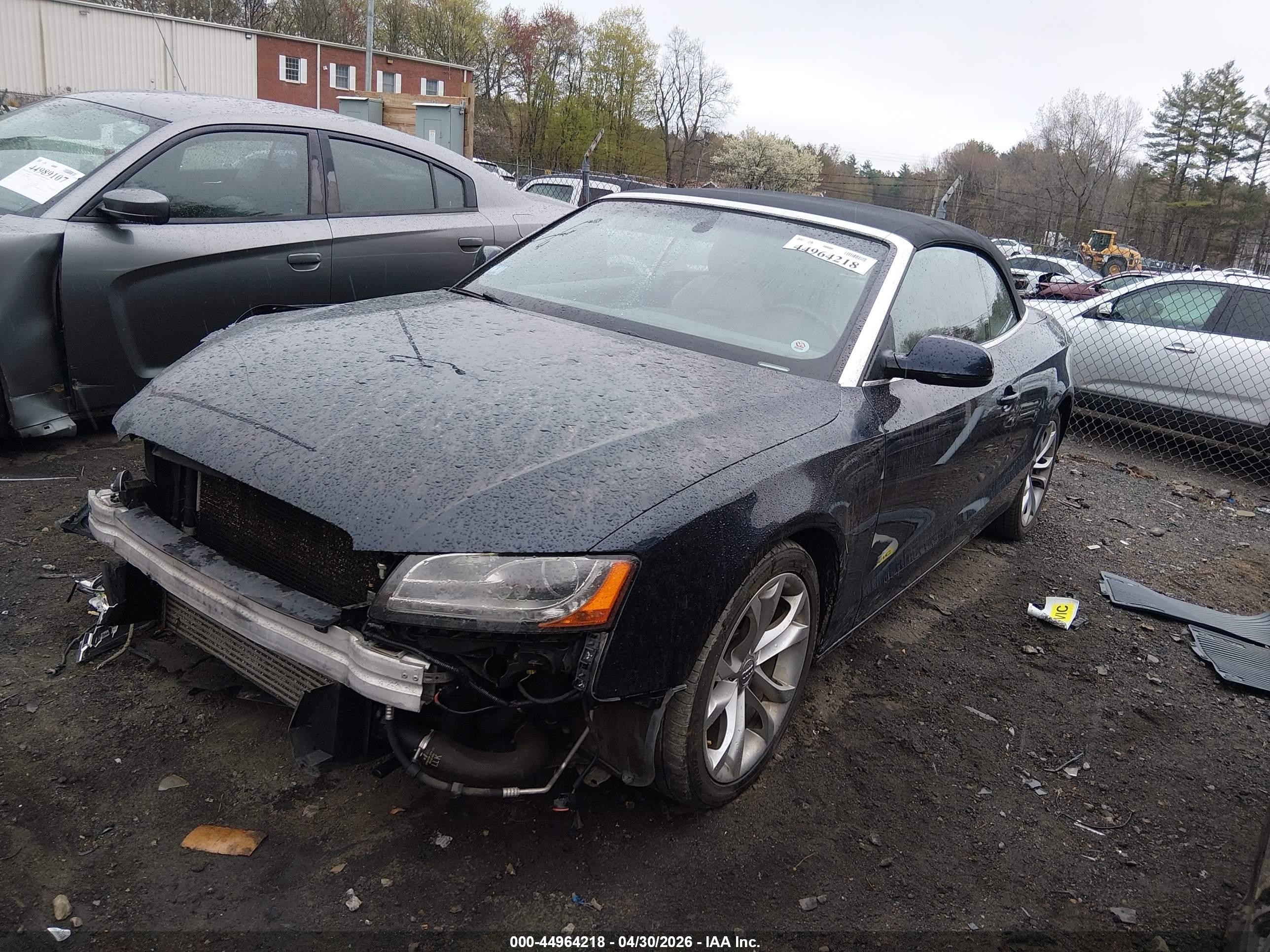 2010 Audi A5 2.0t Premium Dark Blue vin: WAULFAFH4AN020736