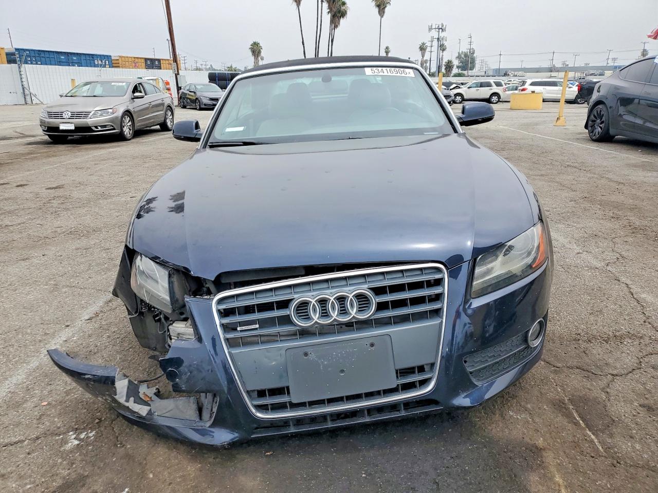 2010 Audi A5 Premium Plus Синий vin: WAULFAFH4AN021725