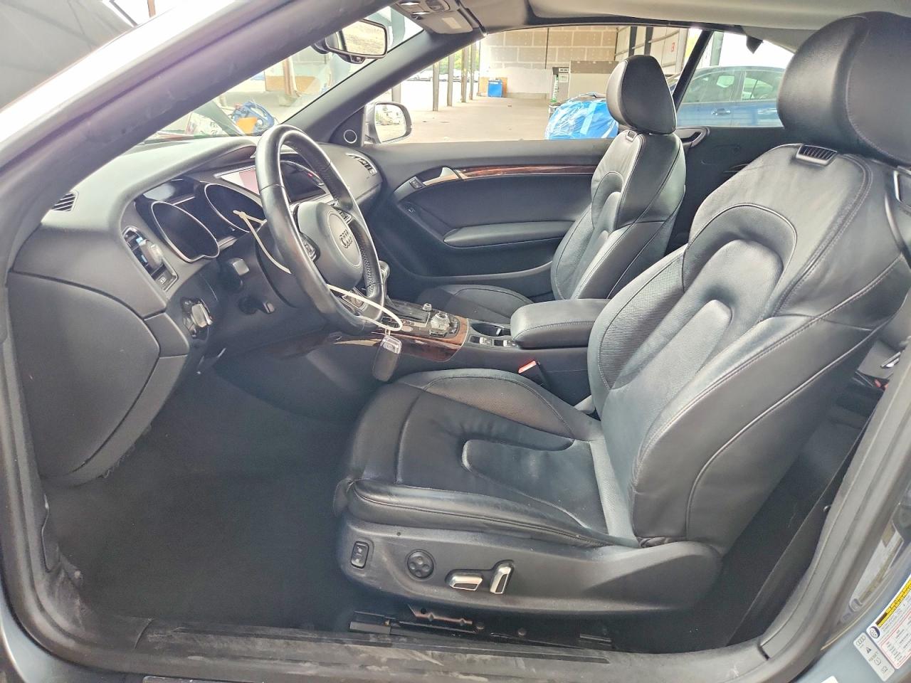 2013 Audi A5 Premium Plus Gray vin: WAULFAFH4DN008266