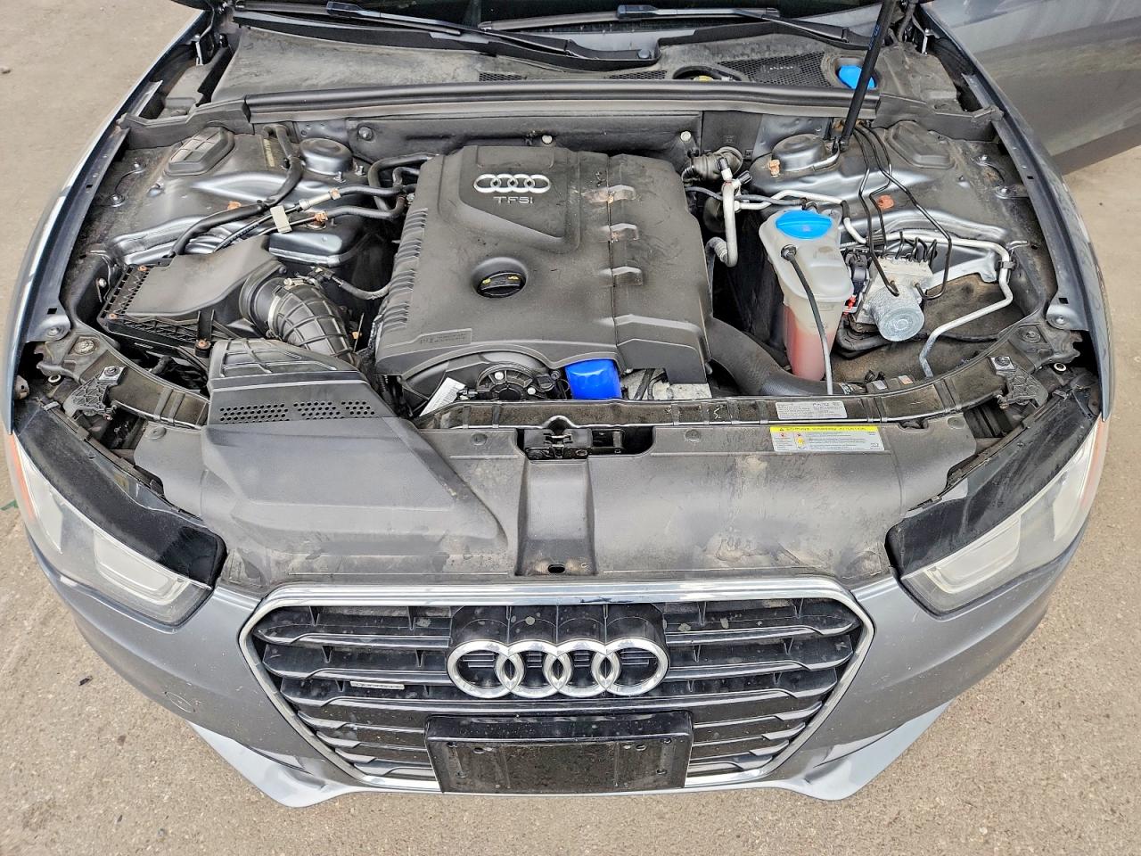 2013 Audi A5 Premium Plus Gray vin: WAULFAFH4DN008266