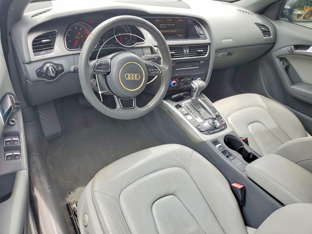 2014 Audi A5 Premium Plus Silver vin: WAULFAFH4EN006745