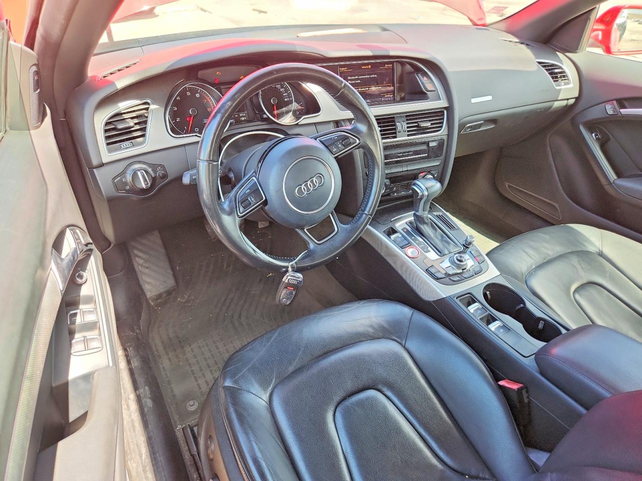 2014 Audi A5 Premium Plus Red vin: WAULFAFH4EN013923